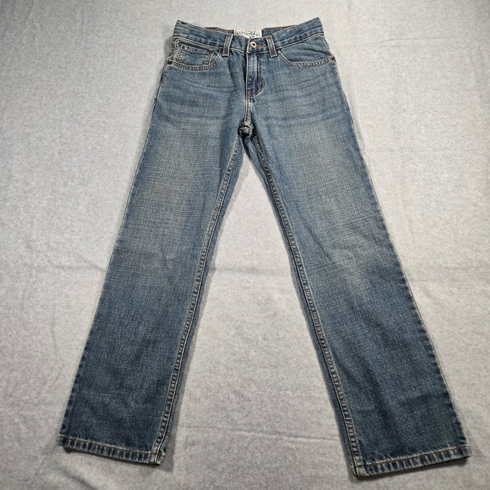 Signature by Levi Strauss Boys Slim Straight Jeans Size 12 Regular Medium Wash